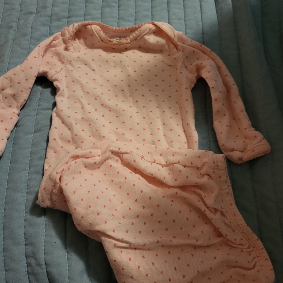 Sleep Sack Set of 2 Carters Pink Newborn child of mine - Picture 1 of 7
